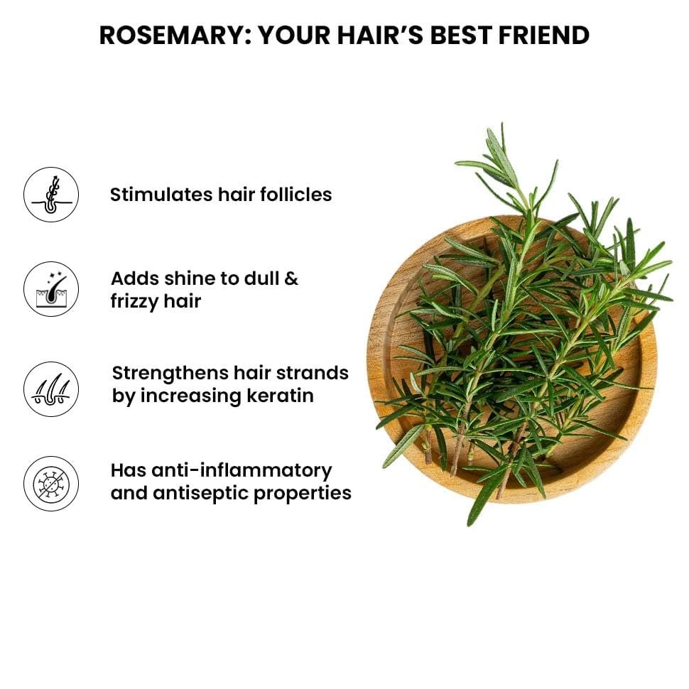 BIFRRUTANT Rosemary Leave Hair Growth Spray for Hair Elasticity Improvement (100 ml) - Image 3